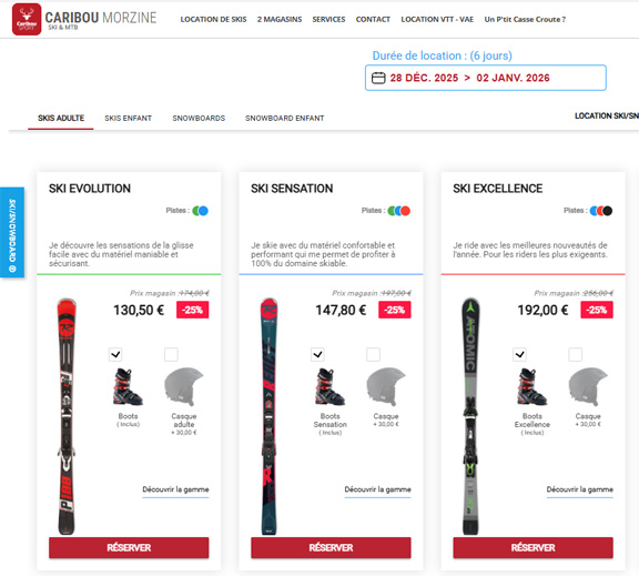 création sites web Morzine